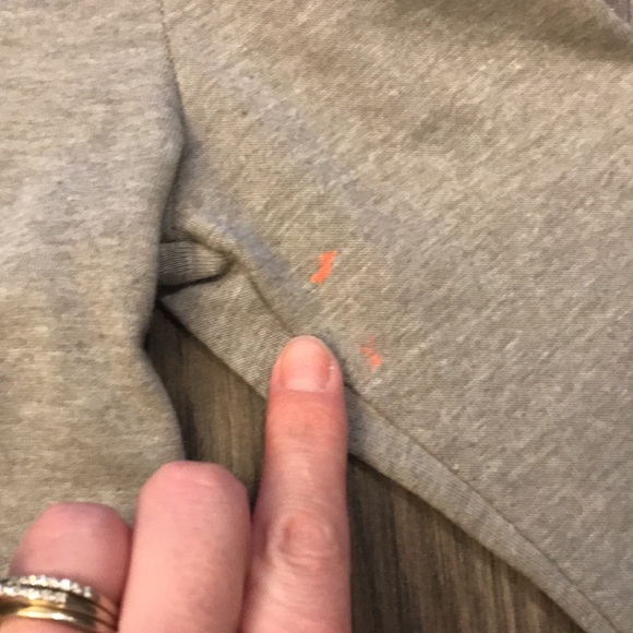 Squeeze Girls Grey Peplum Long Sleeve Shirt size 4 - Picture 4 of 6